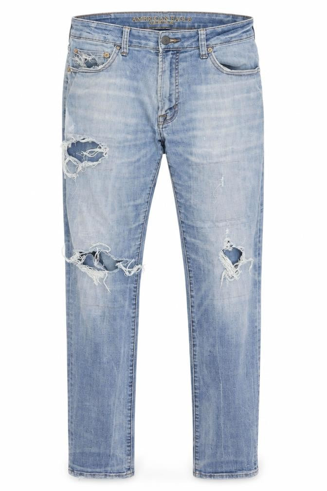 American Eagle Men's Blue Skinny Jeans 33 Waist