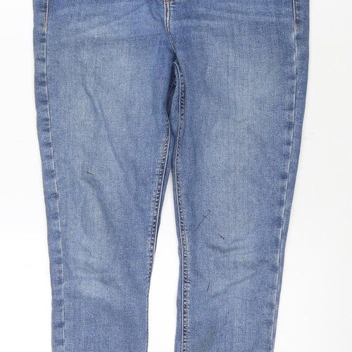 Topshop Women's Blue Skinny Jeans Size 10