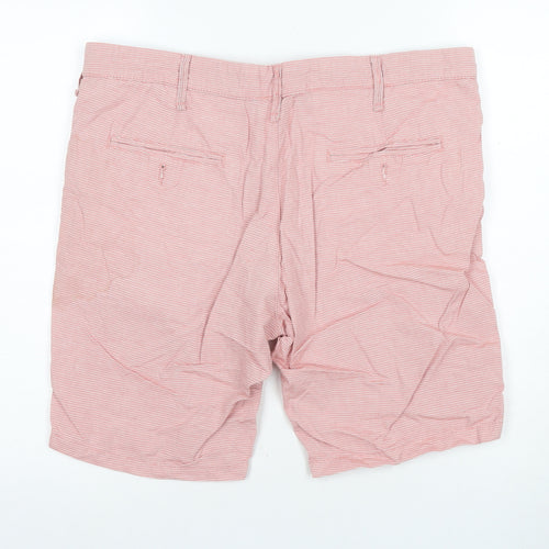 Red Herring Men's Pink Chino Shorts Size 36