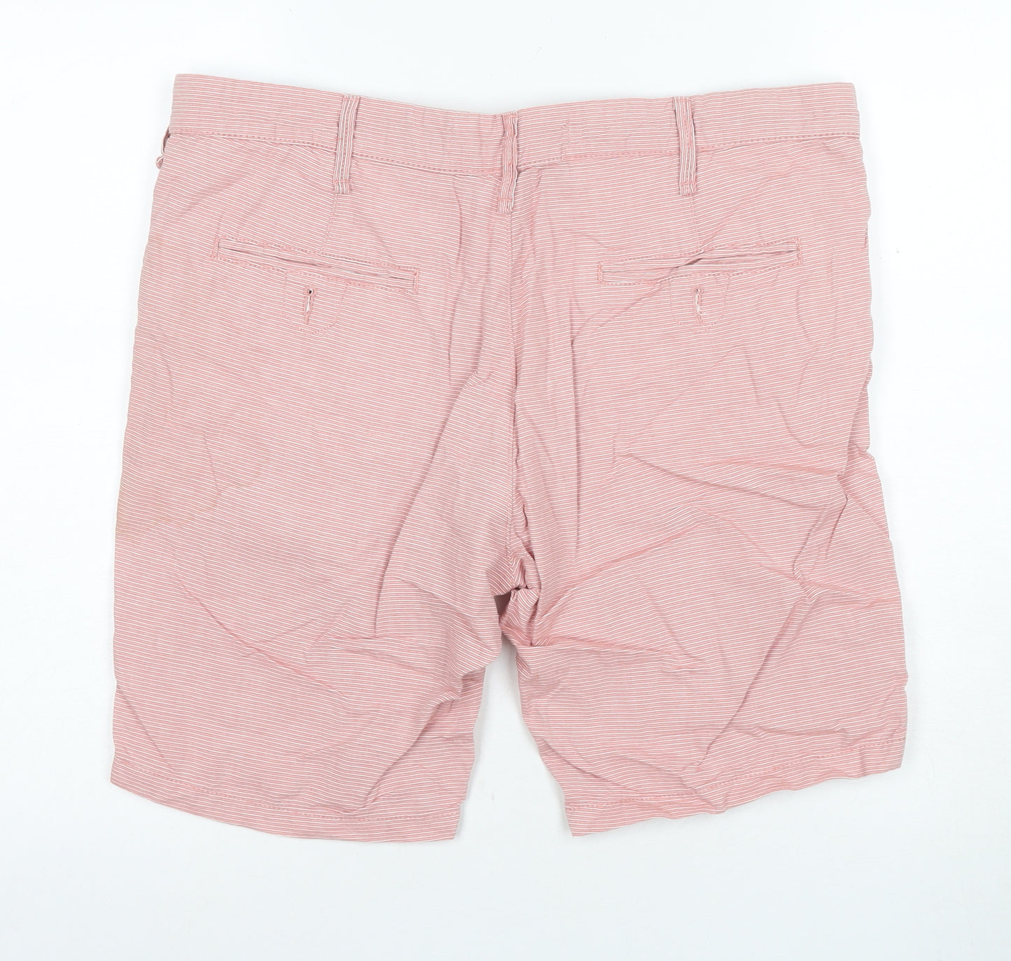 Red Herring Men's Pink Chino Shorts Size 36