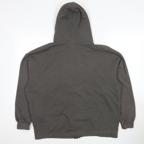 Pacific Republic Men’s Grey Full Zip Hoodie S