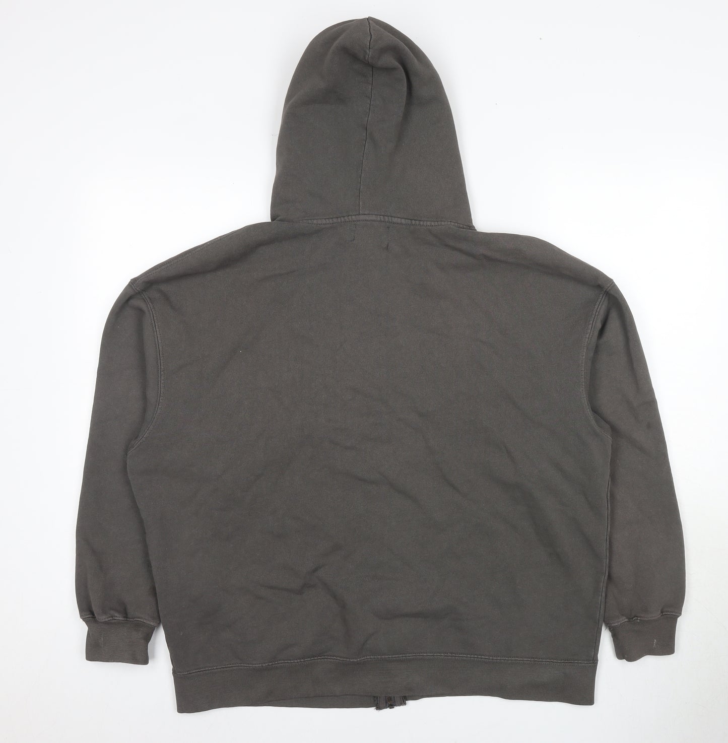 Pacific Republic Men’s Grey Full Zip Hoodie S