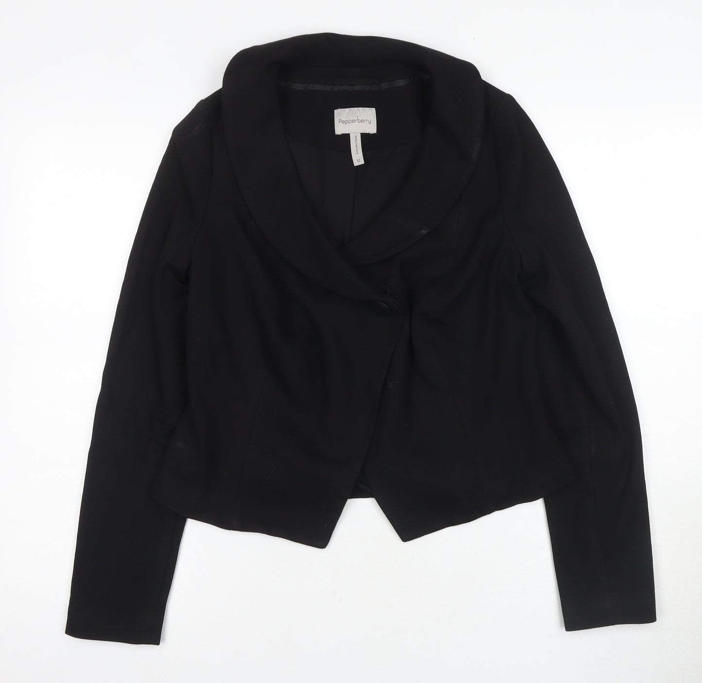 Pepperberry Women's Black Blazer, Size 12