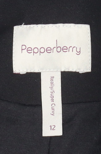 Pepperberry Women's Black Blazer, Size 12