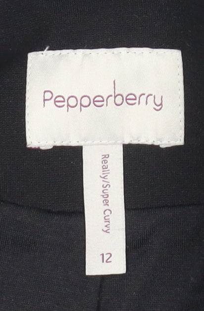 Pepperberry Women's Black Blazer, Size 12