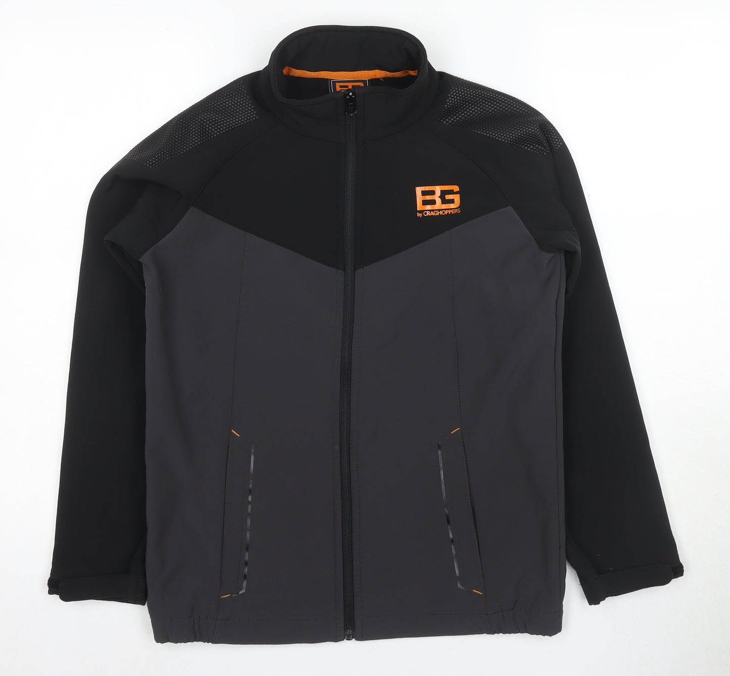 Bear Grylls Boys Black Jacket, Size 11, Outdoor Adventure