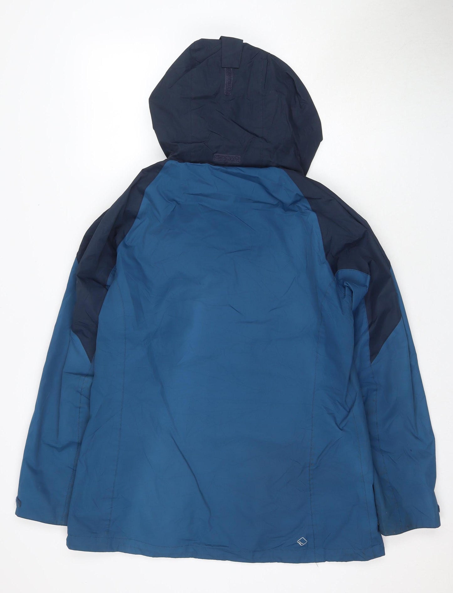 Regatta Women's Blue Waterproof Rain Jacket Size 16