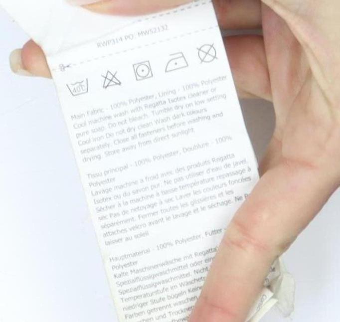 Regatta Women's Blue Waterproof Rain Jacket Size 16