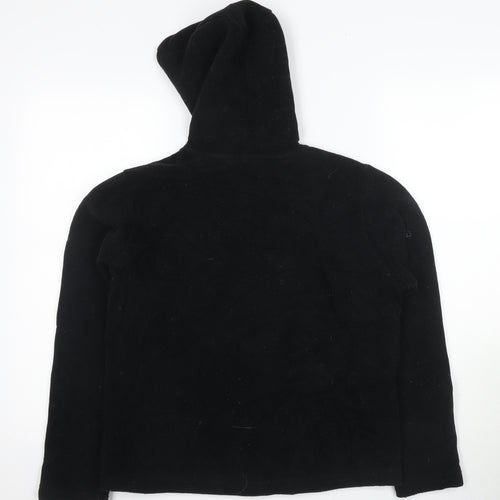 Blurr Unisex Black Pullover Hoodie M