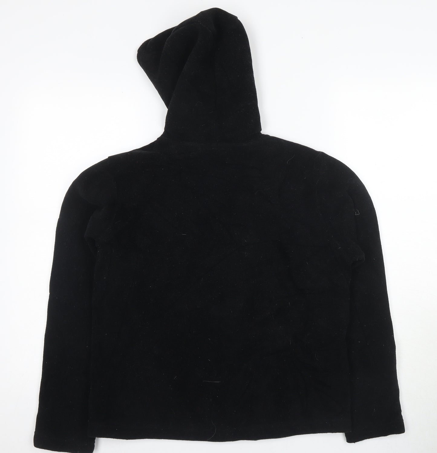 Blurr Unisex Black Pullover Hoodie M