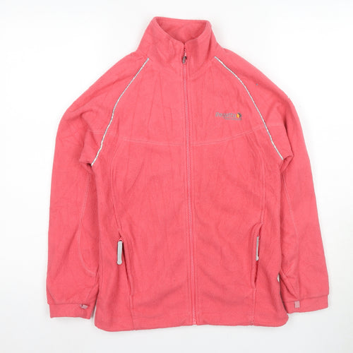 Regatta Girls Pink Jacket, 11 Years, Full Zip, Casual
