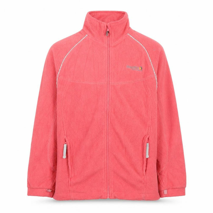Regatta Girls Pink Jacket, 11 Years, Full Zip, Casual