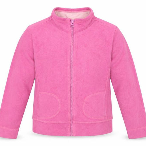 Cherokee Girls Pink Fleece Jacket, Size 12-13 Years