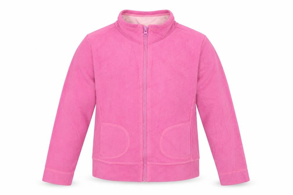 Cherokee Girls Pink Fleece Jacket, Size 12-13 Years