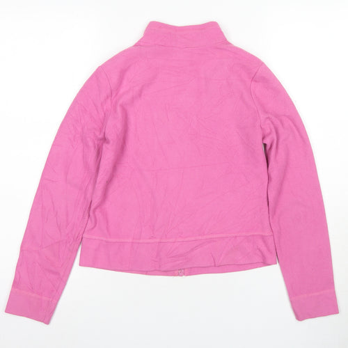 Cherokee Girls Pink Fleece Jacket, Size 12-13 Years