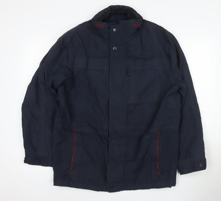 Brook Taverner Men's Blue Military Jacket - Size 40