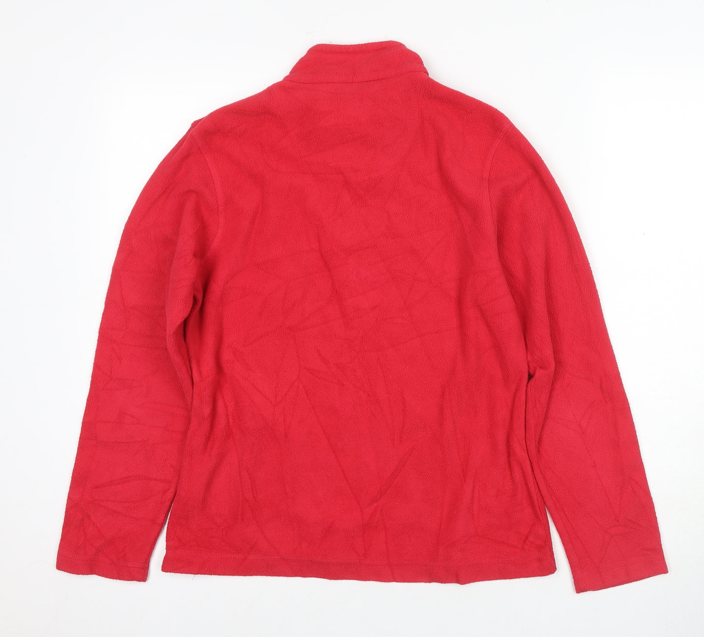 Regatta Unisex Red Fleece Pullover, Size 10