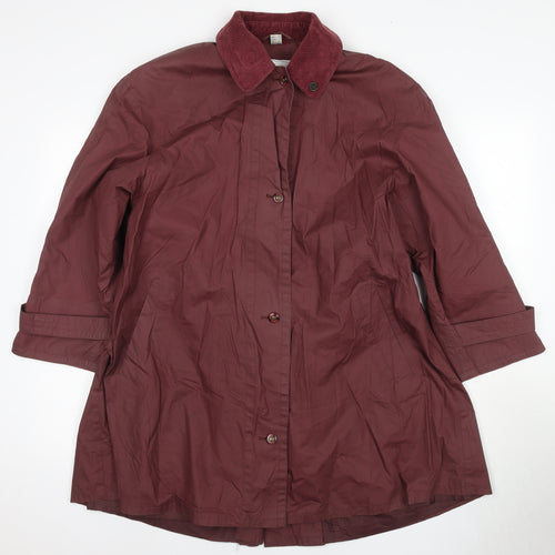 Aquabury Women's Brown Overcoat, Size 10