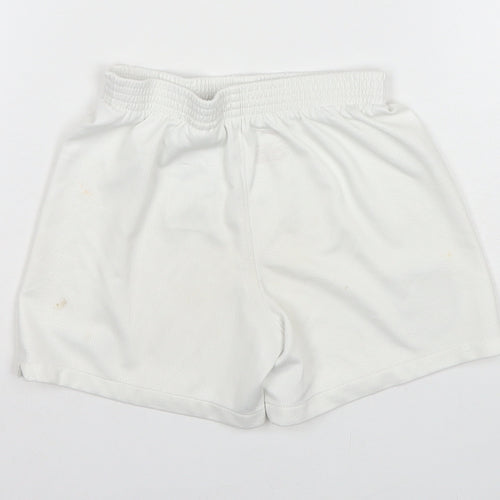 Nike Boys White Athletic Football Shorts M