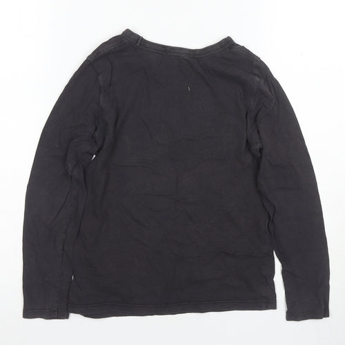 H&M Boys Batman Black Long Sleeve T-Shirt 7-8 Years