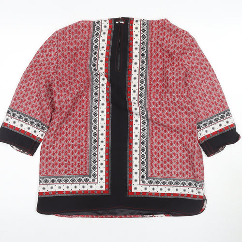 Mango Basics Women's Multicoloured Shirt, Size 16