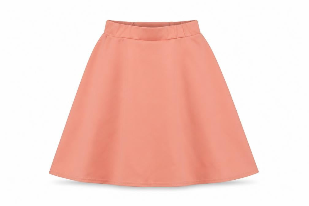 Boohoo Women's Pink Midi A-Line Skirt UK 8