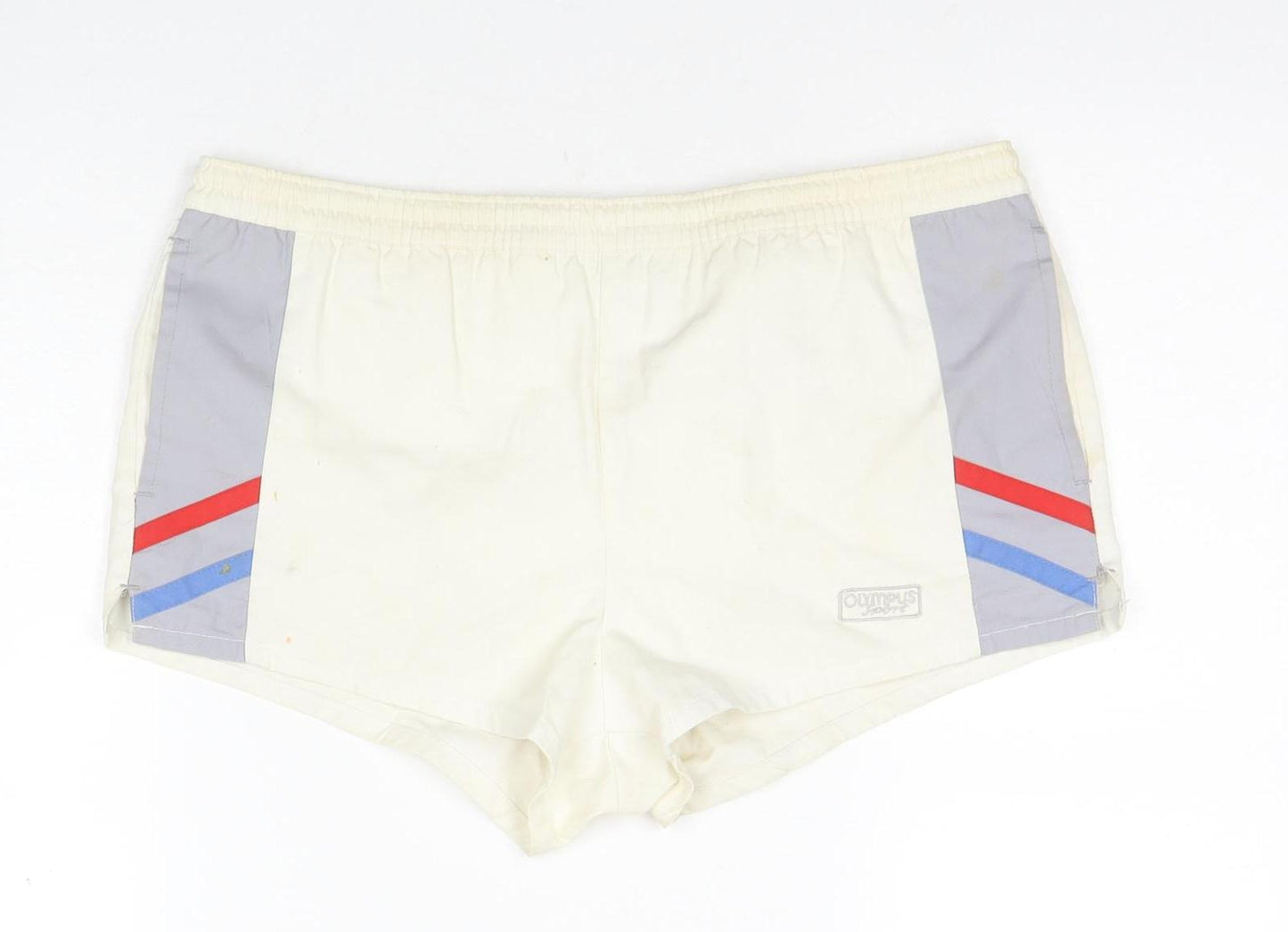 Olympus Sport Women's White Athletic Shorts, Size 12