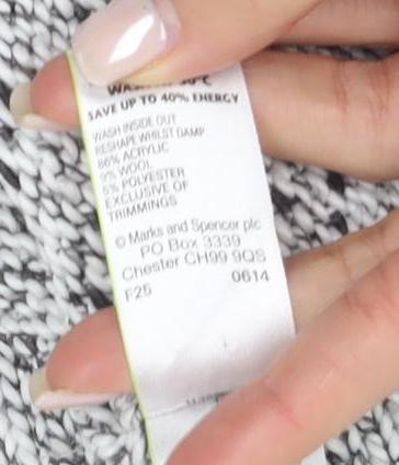 Marks and Spencer Women's Grey Jumper Size 14