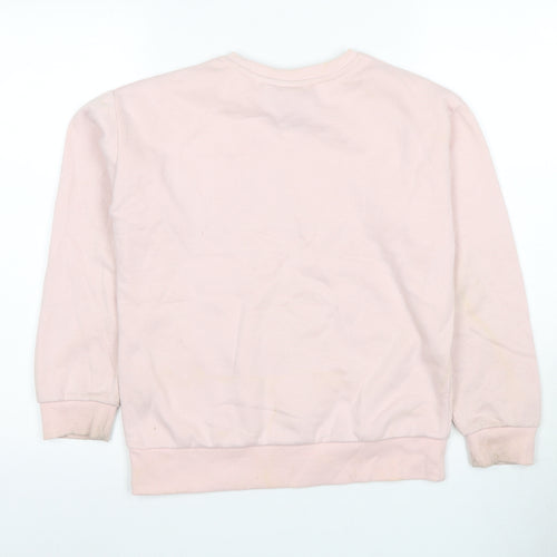 Pineapple Girls Pink Pullover Sweatshirt 12-13 Years