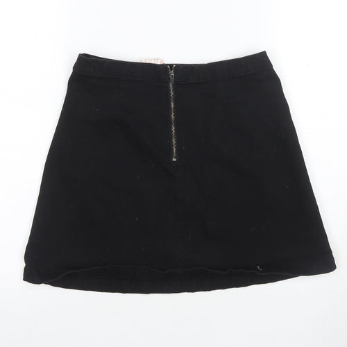 Pull&Bear Women's Black Short Pencil Skirt, Size 10
