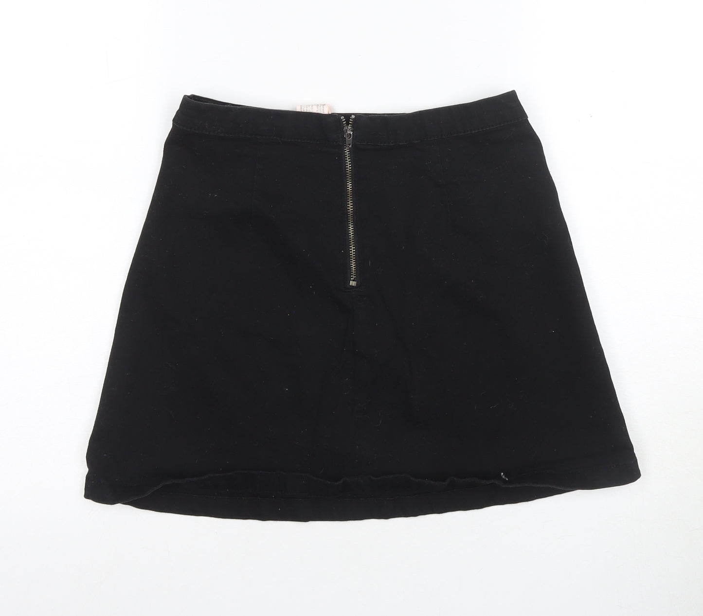 Pull&Bear Women's Black Short Pencil Skirt, Size 10