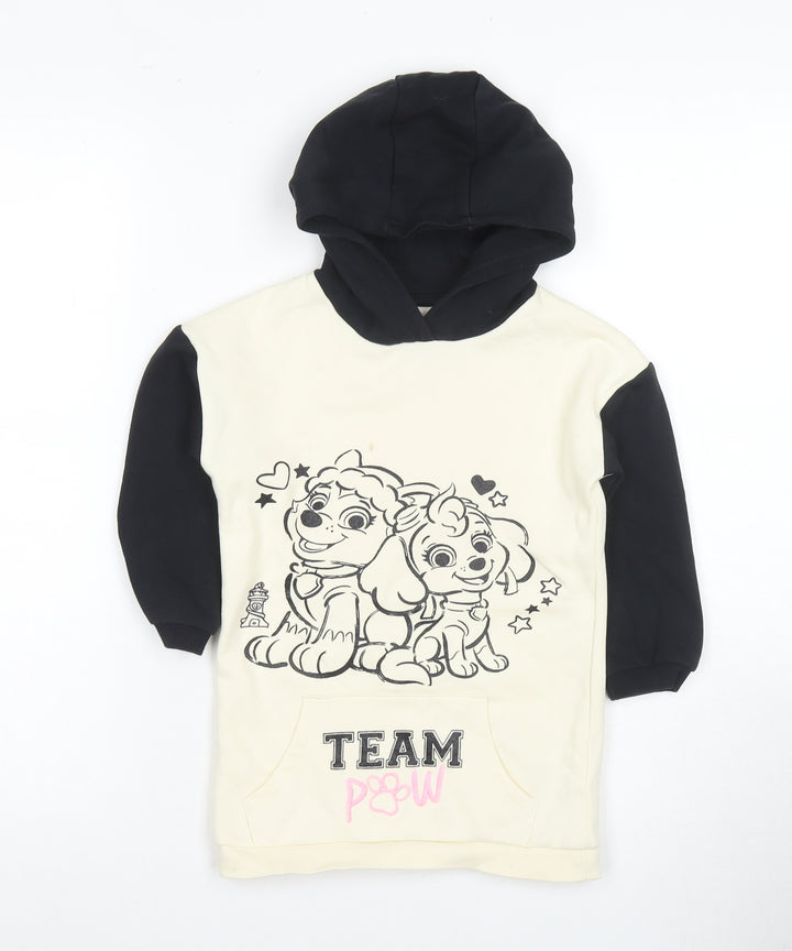 Nickelodeon PAW Patrol Girls Black Ivory Hoodie 7-8 Years