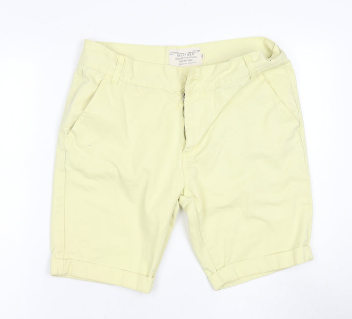 Bellfield Men's Ivory Chino Shorts, Size M, Casual, Stylish