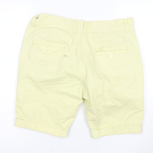 Bellfield Men's Ivory Chino Shorts, Size M, Casual, Stylish
