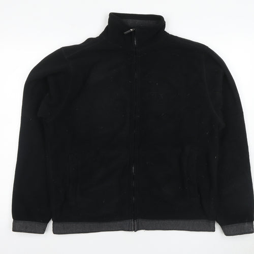 R.W.C Men's Black Zip Jacket M