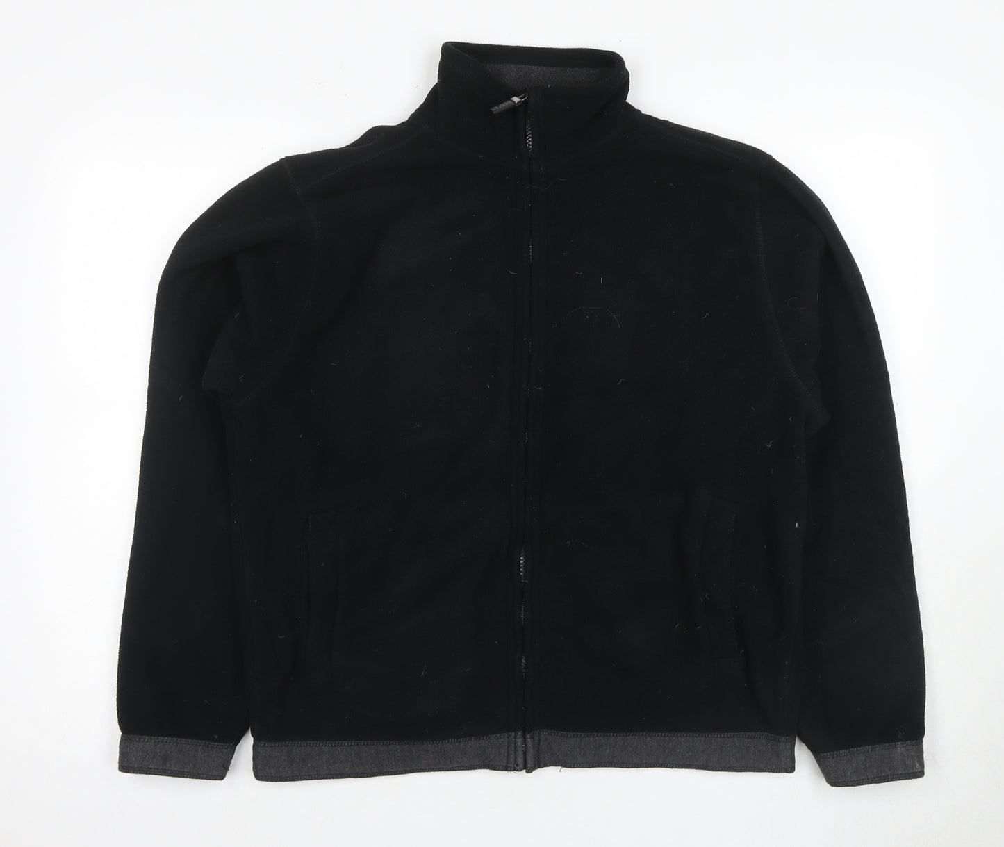 R.W.C Men's Black Zip Jacket M