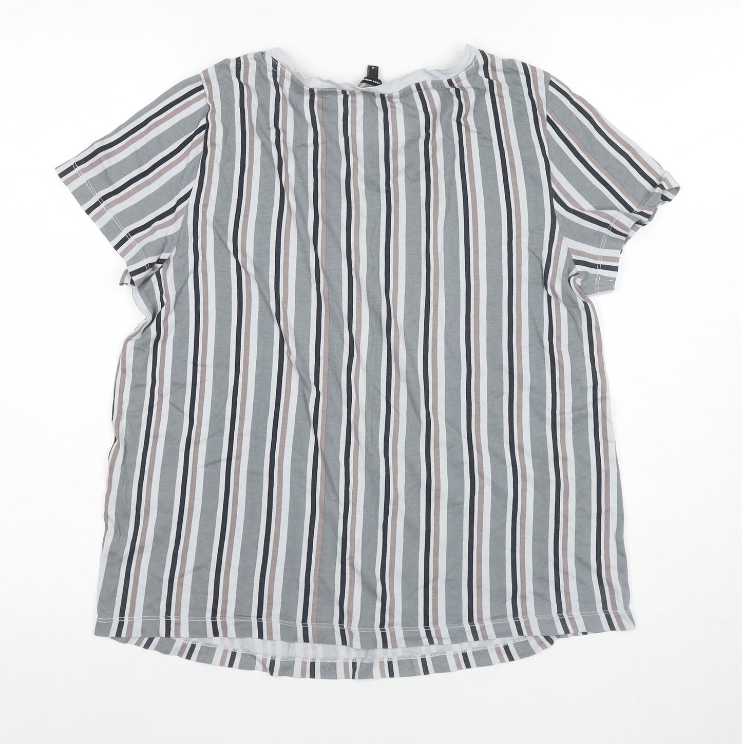 Vero Moda Women's Striped T-Shirt, M, Multicoloured