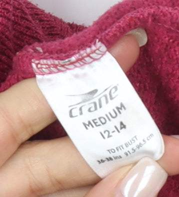 Crane Women's Pink Lightweight Full Zip Jacket