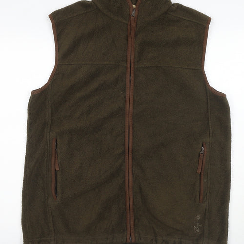 Rydale Women's Brown Fleece Waistcoat L Outdoor Casual