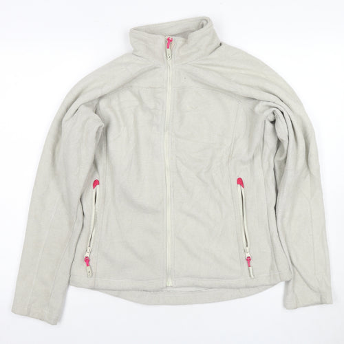 Trespass Women's Beige Jacket L Regular Zip Outdoor