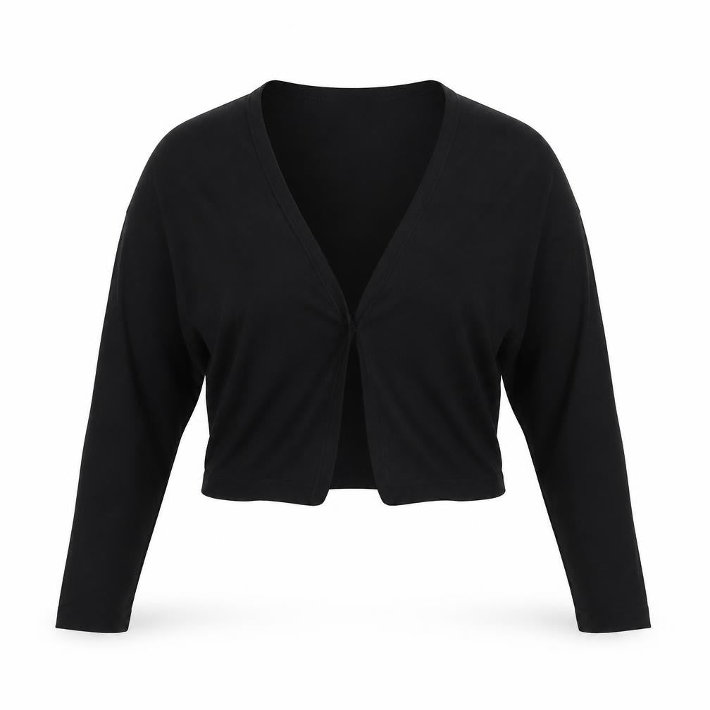 Front view of Marks & Spencer Women's Black Viscose Blouse