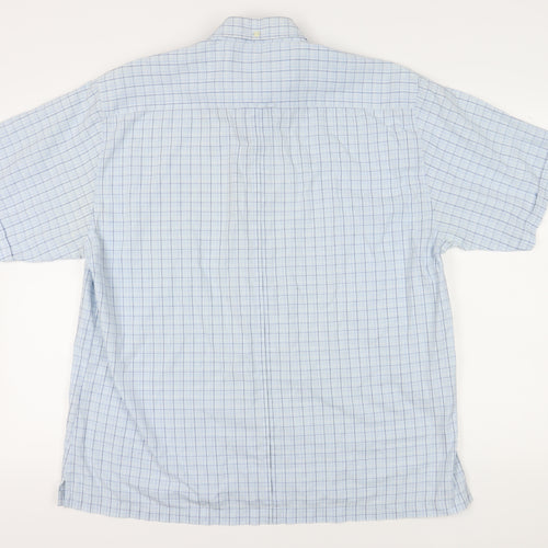 Ben Sherman Men's XL Blue Check Button-Up Shirt