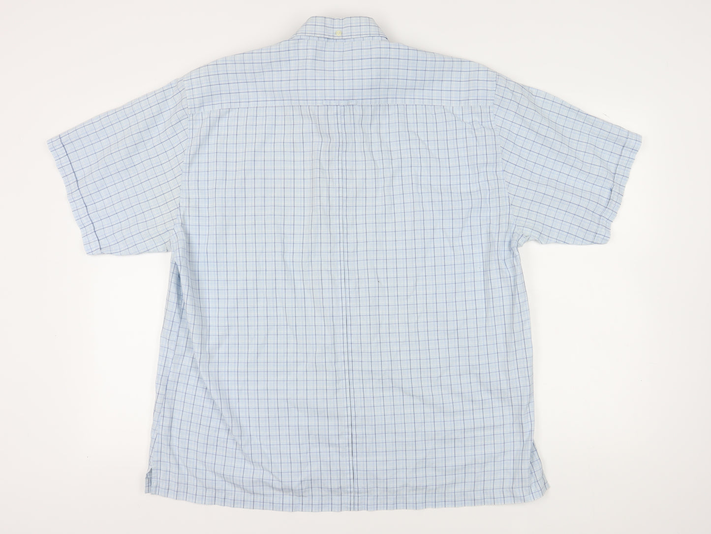 Ben Sherman Men's XL Blue Check Button-Up Shirt