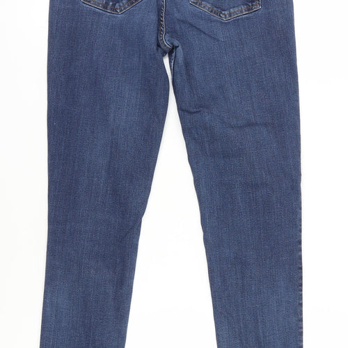 French Connection Women's Blue Skinny Jeans Size 10