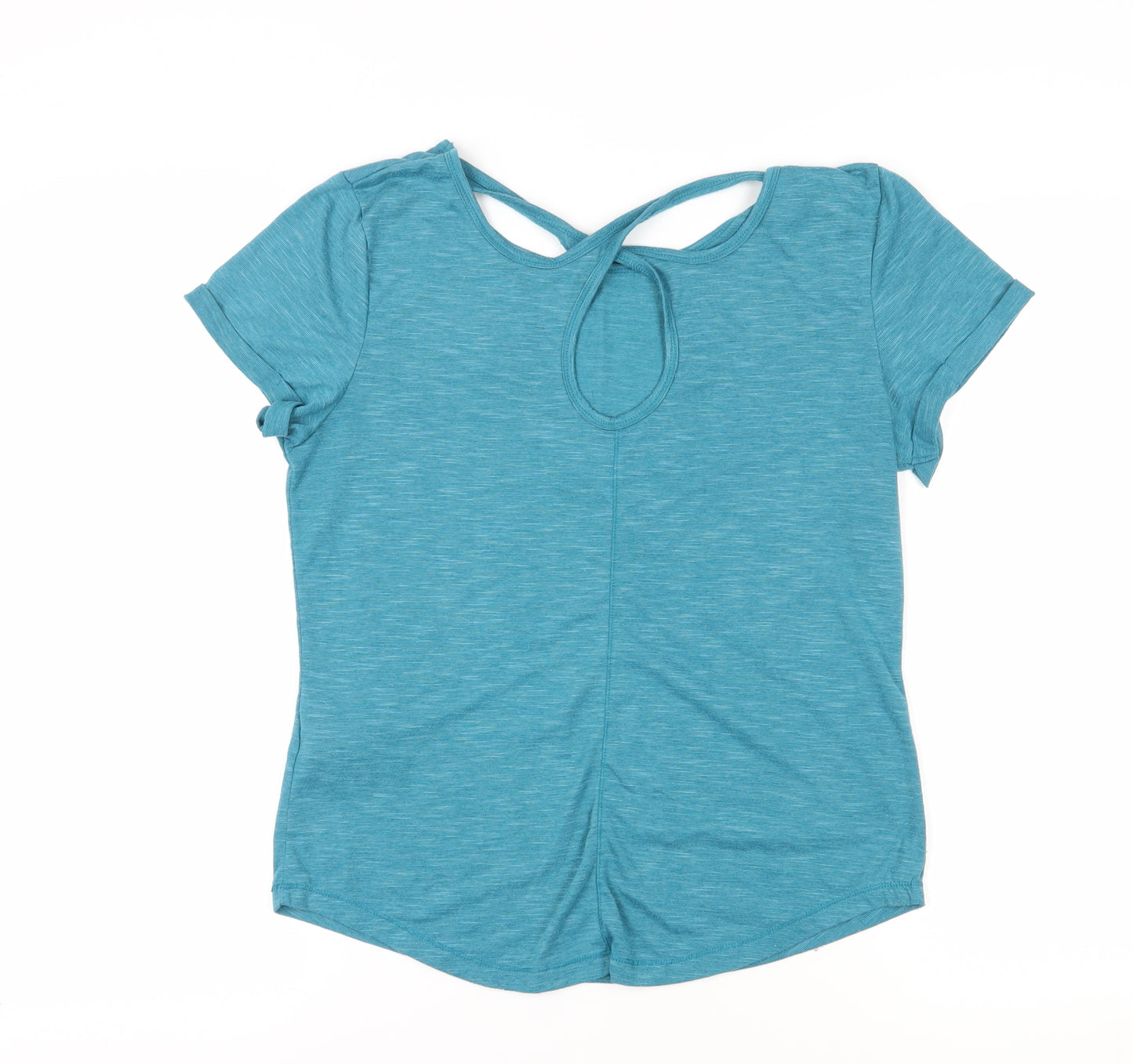 LA Gear Women's Blue T-Shirt, Size 16, Gym & Training