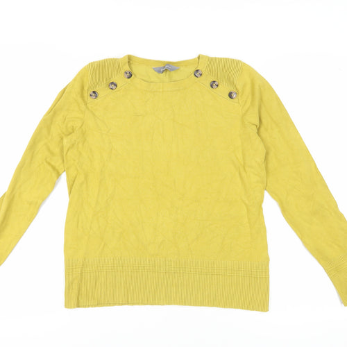 Principles Women's Yellow Pullover Jumper Size 14