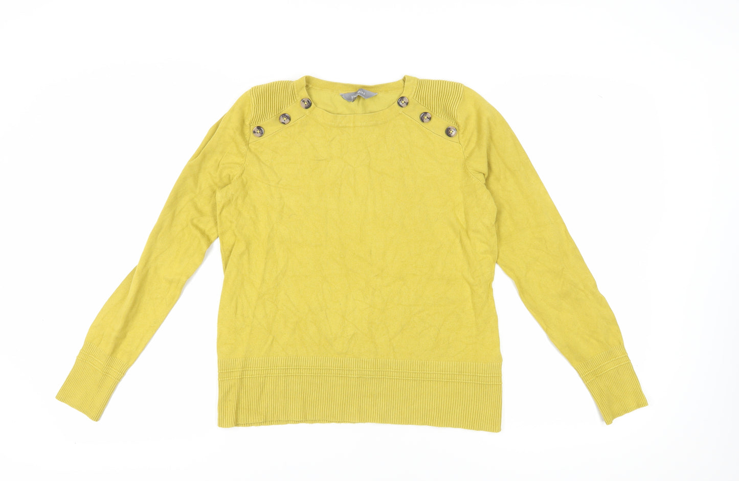Principles Women's Yellow Pullover Jumper Size 14