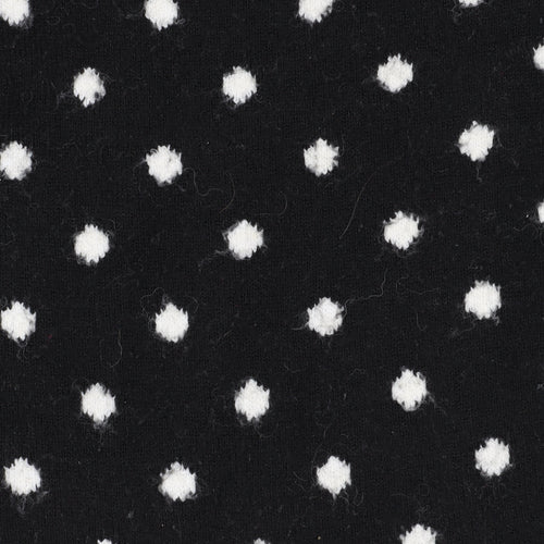 H&M Women's Black XS Crew Neck Polka Dot Pullover