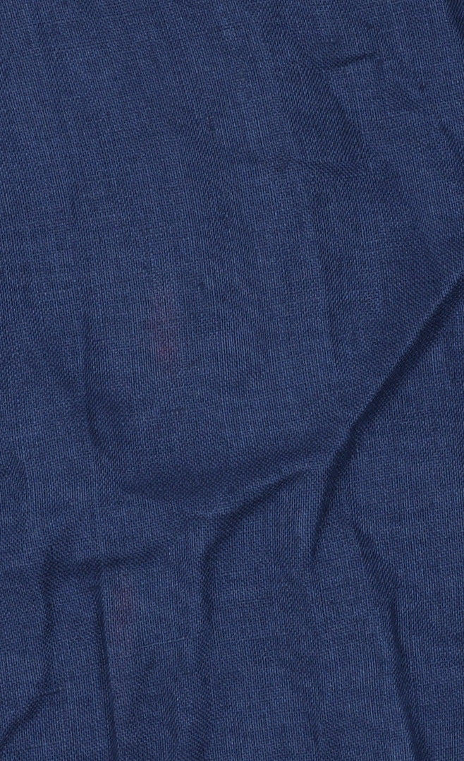 Zara Men Blue Slim Fit Button-Up Shirt