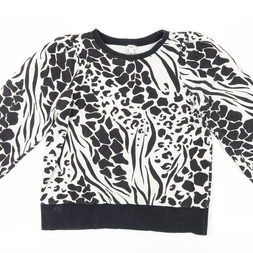 River Island Women's Animal Print Sweatshirt M